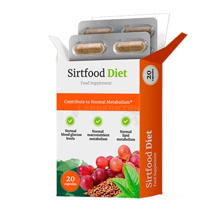 ● Sirtfood Diet - capsulas adelgazantes