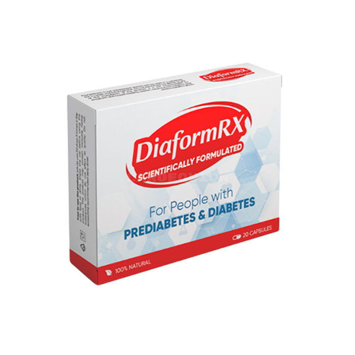 ● DiaformRX caps - means for normalizing sugar levels