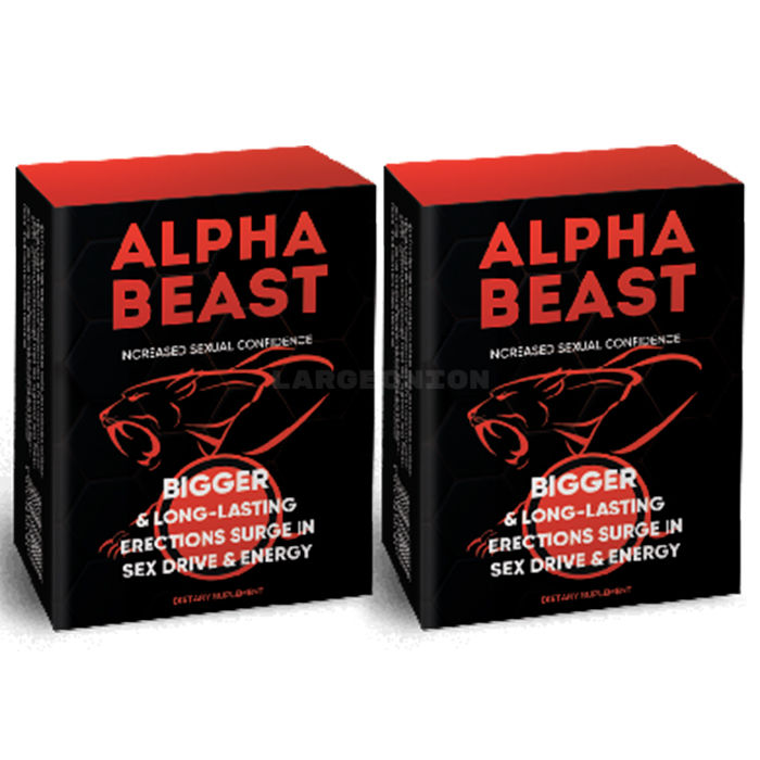 ● Alpha Beast caps - 男性性欲增强剂