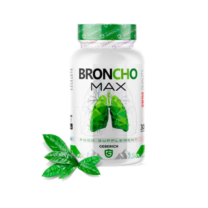 ● BronchoMax - capsules that help thin thick bronchial secretions